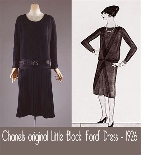 chanel lbd 1926|coco Chanel original dresses.